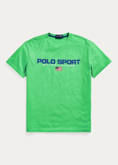 Men's Polo Ralph Lauren Classic Fit Polo Sport T Shirts | 357096BJE